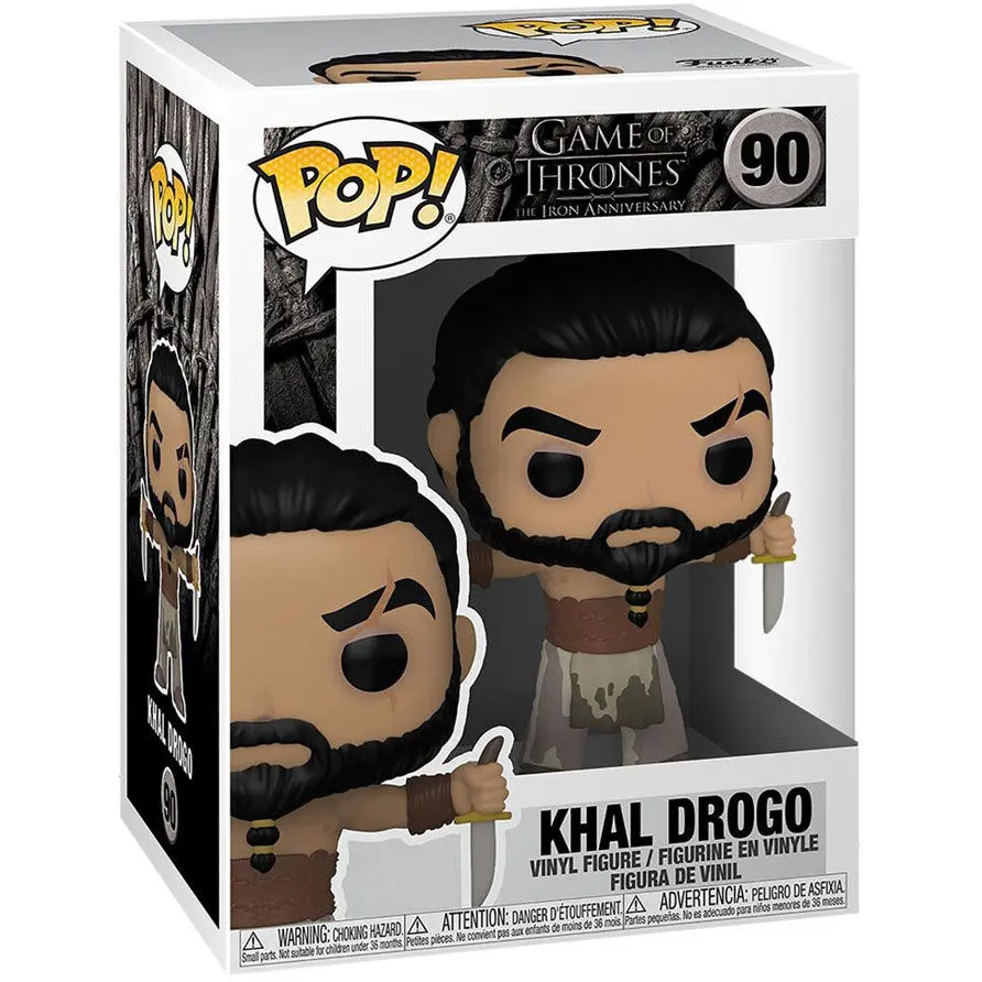 Game of Thrones POP! TV Vinyl Figure Khal Drogo w/Daggers 9 cm product photo