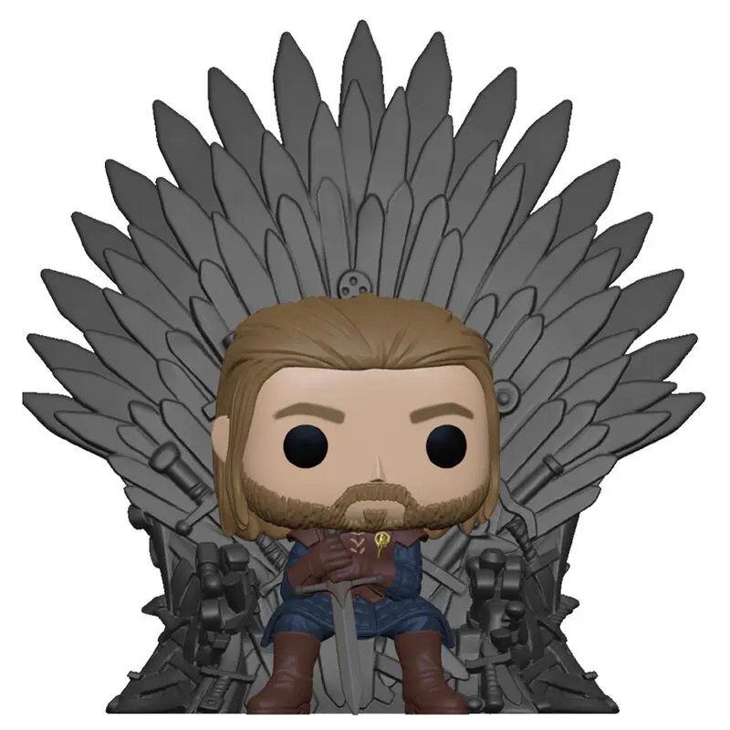 Game of Thrones POP! Deluxe Vinyl Figure Ned Stark on Throne 9 cm product photo
