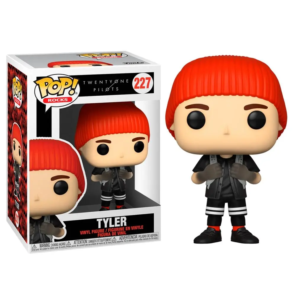 Twenty One Pilots POP! Rocks Vinyl Figure Stressed Out Tyler Joseph 9 cm termékfotó