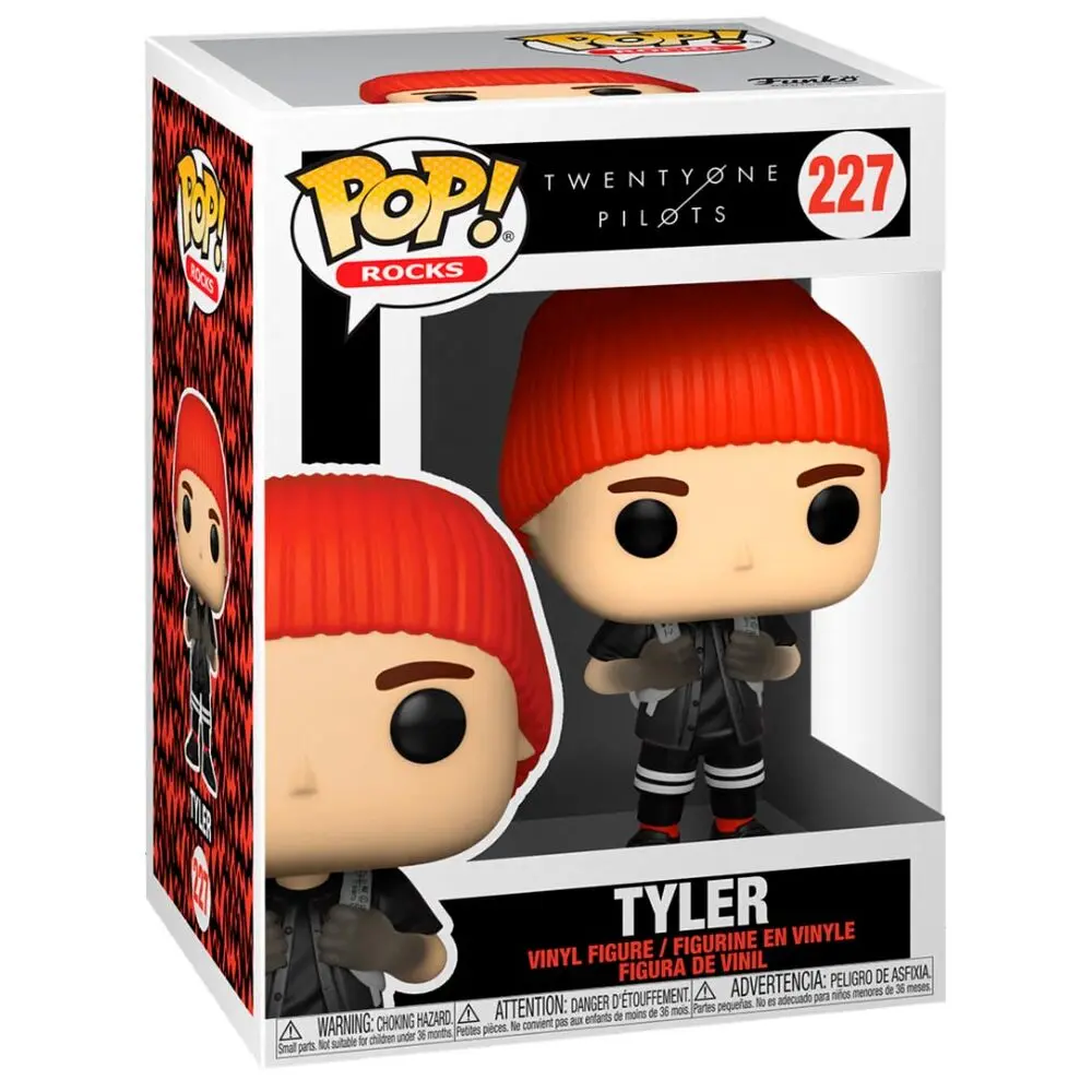 Twenty One Pilots POP! Rocks Vinyl Figure Stressed Out Tyler Joseph 9 cm termékfotó