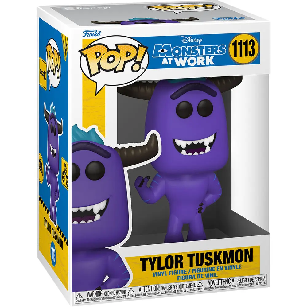 Monsters at Work POP! Disney Vinyl Figure Tylor Tuskmon 9 cm product photo