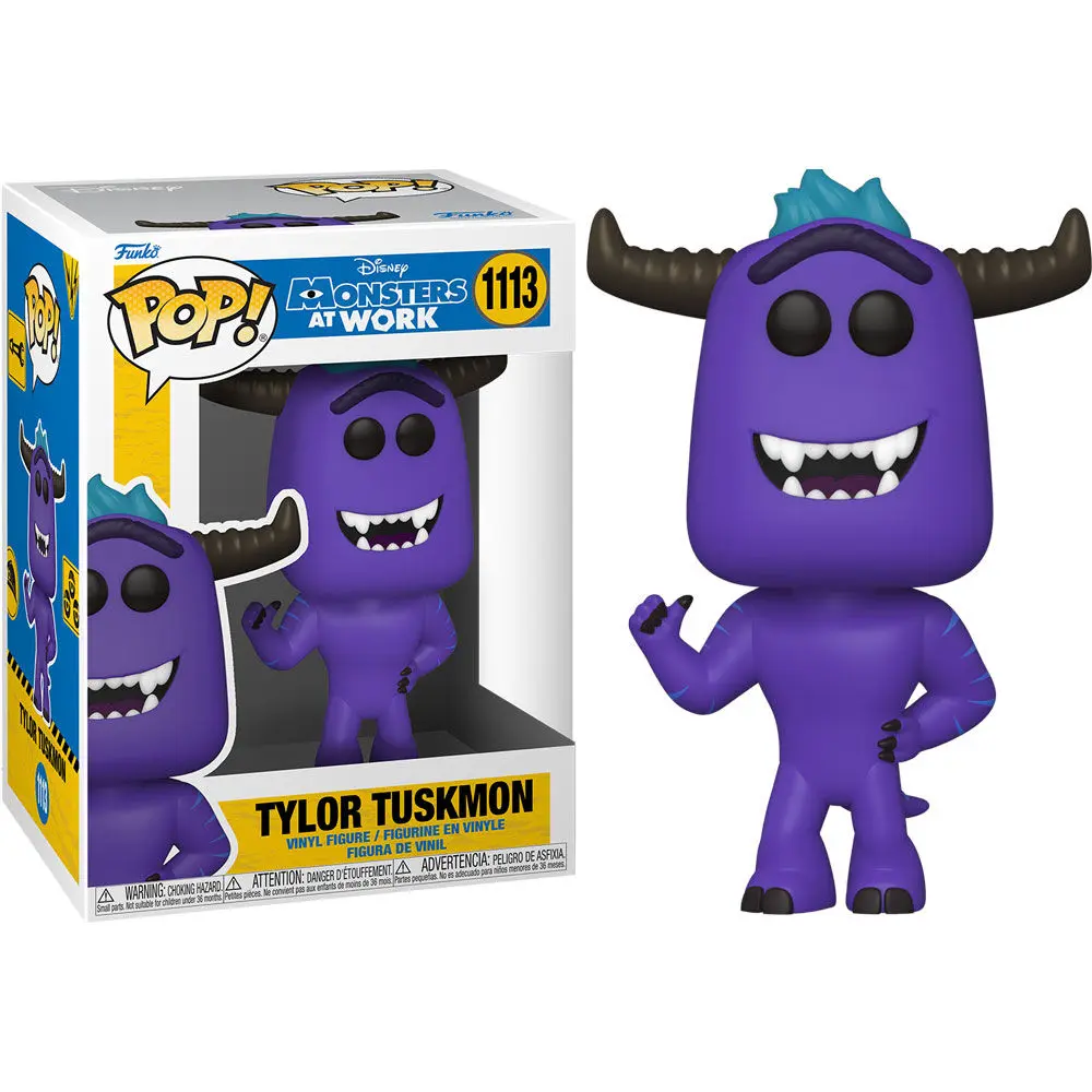 Monsters at Work POP! Disney Vinyl Figure Tylor Tuskmon 9 cm product photo