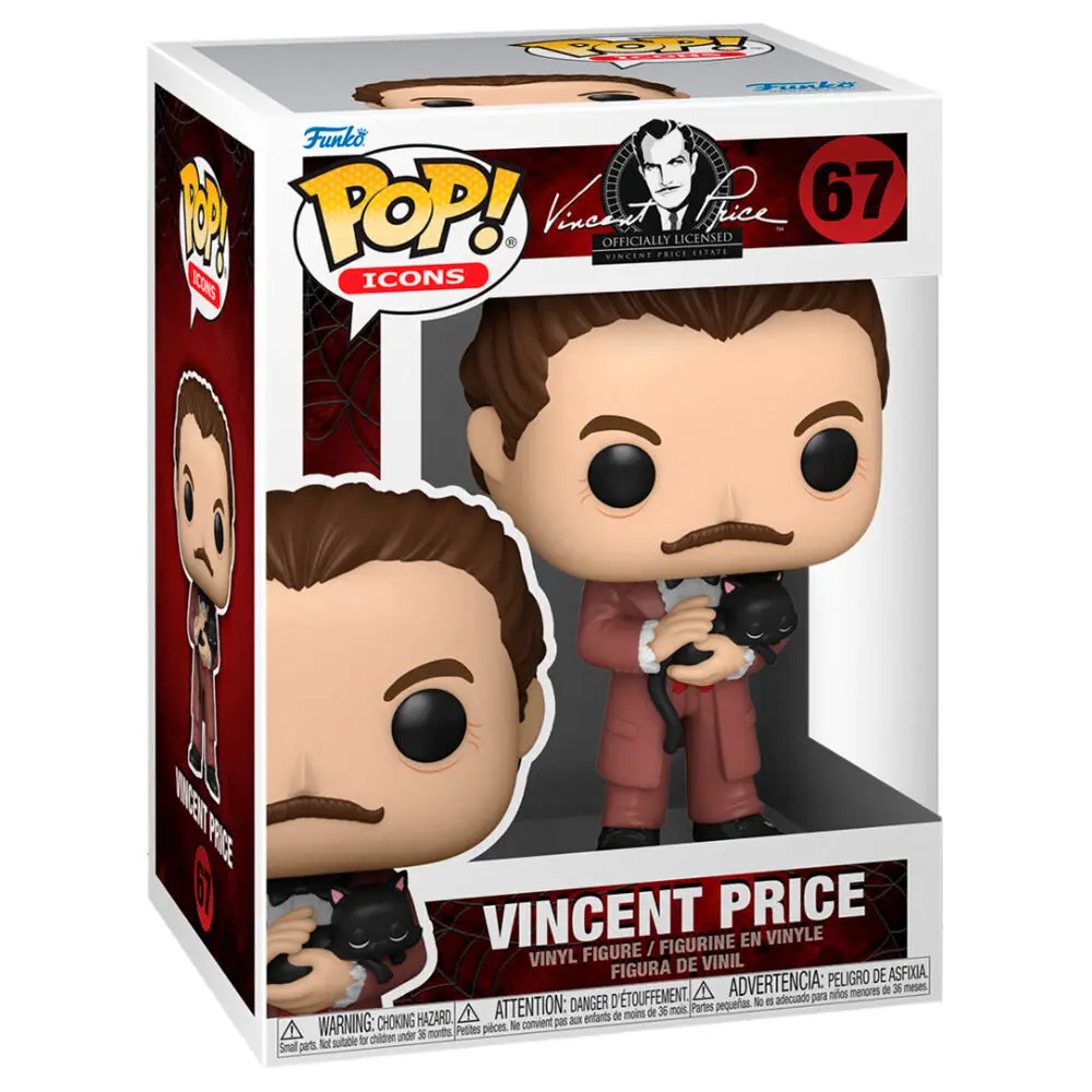Vincent Price POP! Icons Vinyl Figure Vincent Price 9 cm product photo