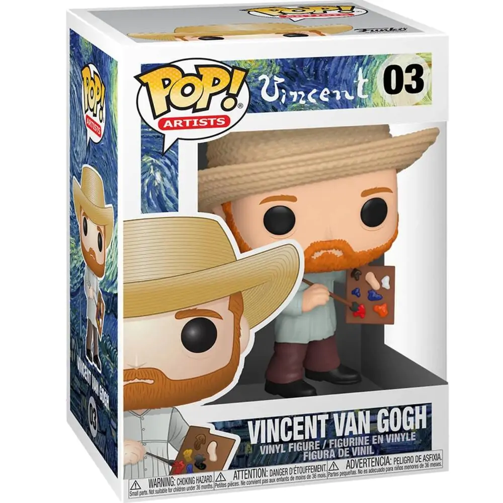 Vincent van Gogh POP! Artists Vinyl Figure 9 cm termékfotó