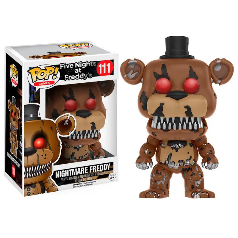 POP figure Vinyl Five Nights at Freddys Nightmare Freddy termékfotó