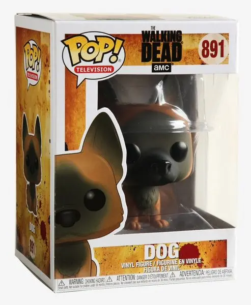 Walking Dead POP! Television Vinyl Figure Dog 9 cm product photo