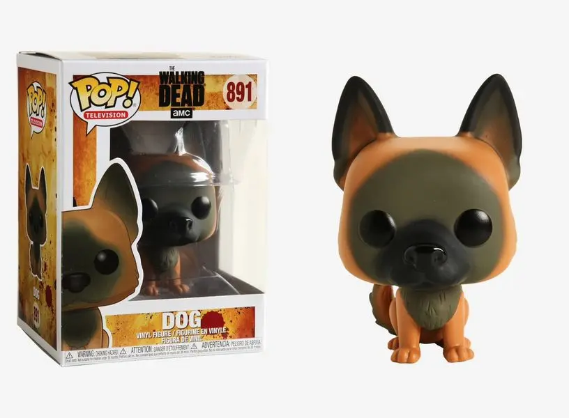Walking Dead POP! Television Vinyl Figure Dog 9 cm product photo
