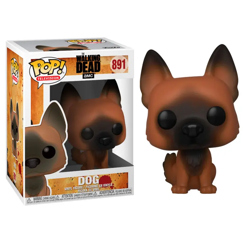 Walking Dead POP! Television Vinyl Figure Dog 9 cm product photo