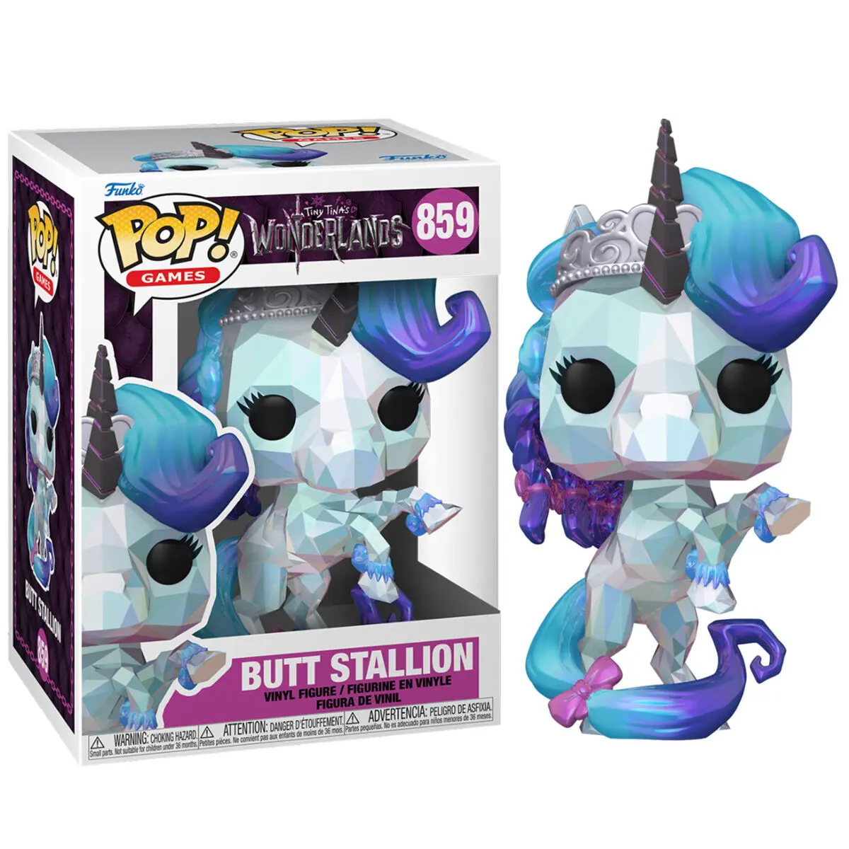 Tiny Tina's Wonderland POP! Games Vinyl Figure Butt Stallion 9 cm termékfotó