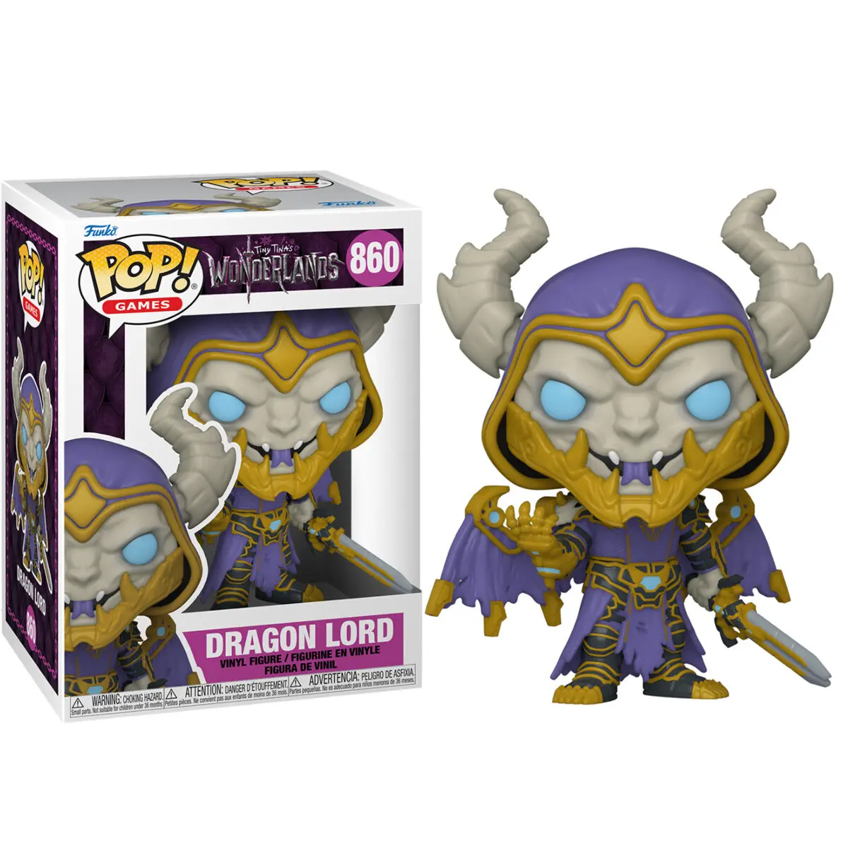 Tiny Tina's Wonderland POP! Games Vinyl Figure Dragon Lord 9 cm product photo
