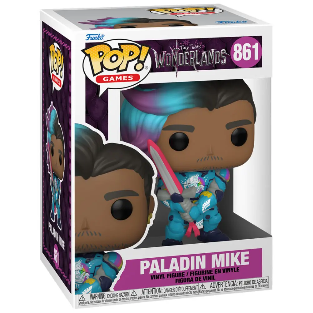 Tiny Tina's Wonderland POP! Games Vinyl Figure Paladin Mike 9 cm termékfotó