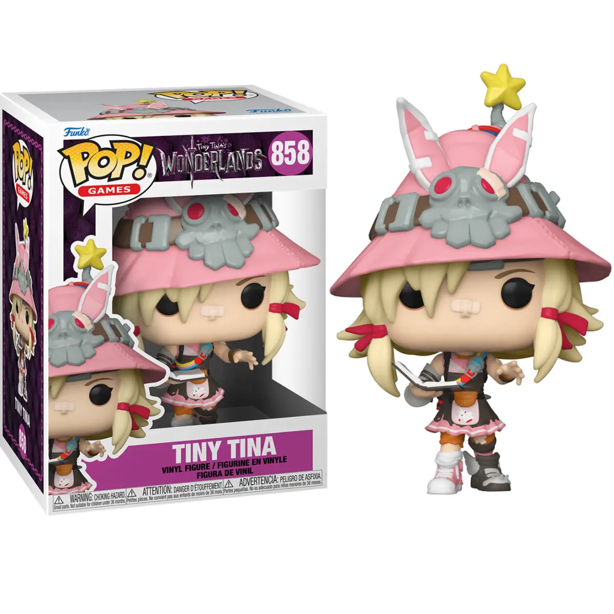 Tiny Tina's Wonderland POP! Games Vinyl Figure Tiny Tina 9 cm termékfotó