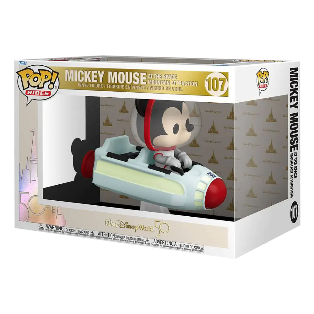 Walt Disney World 50th Anniversary POP! Rides Super Deluxe Vinyl Figure Space Mountain w/MM 13 cm product photo