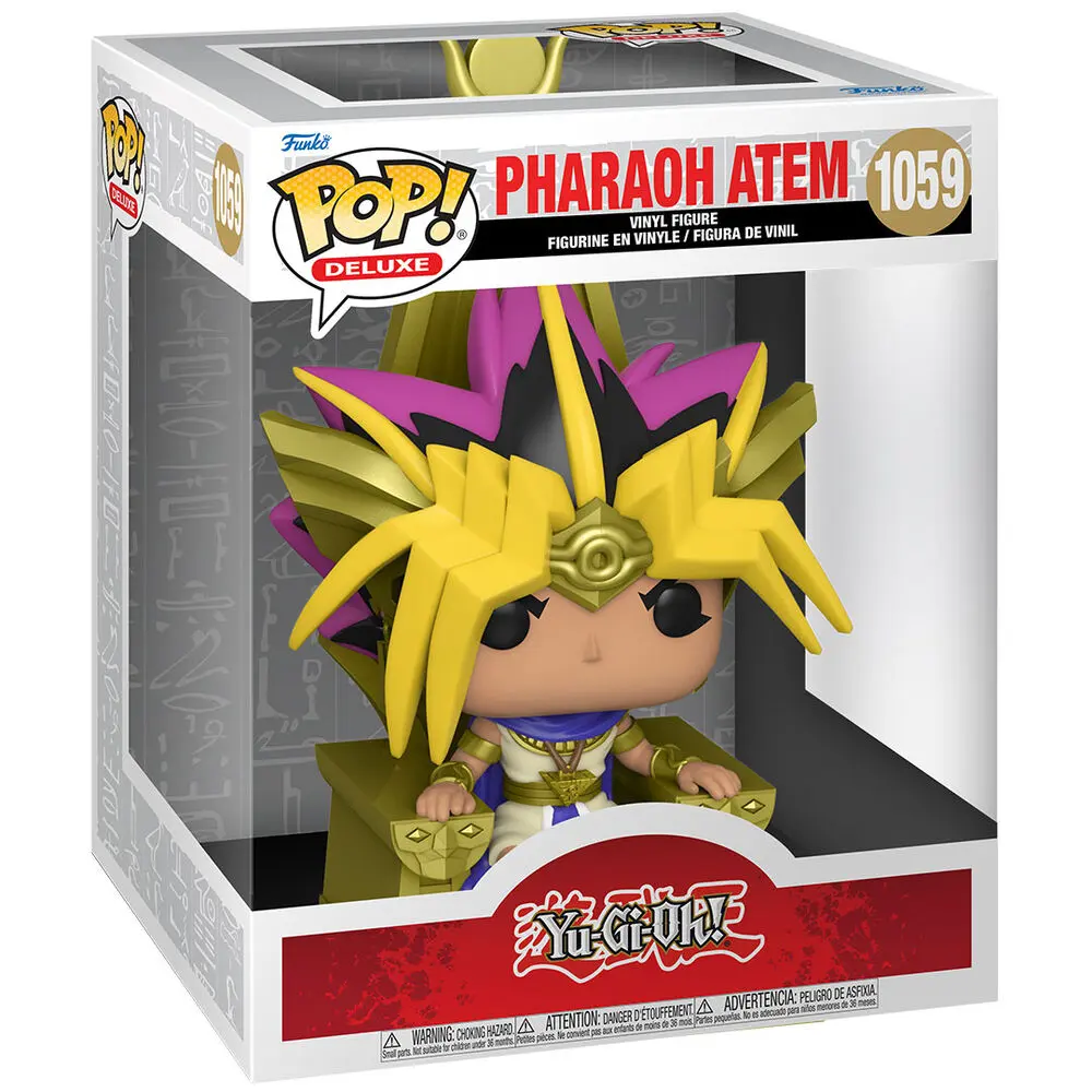 Yu-Gi-Oh! Pop! Deluxe Animation Vinyl Figure Atem Pharaoh Yugi 9 cm termékfotó