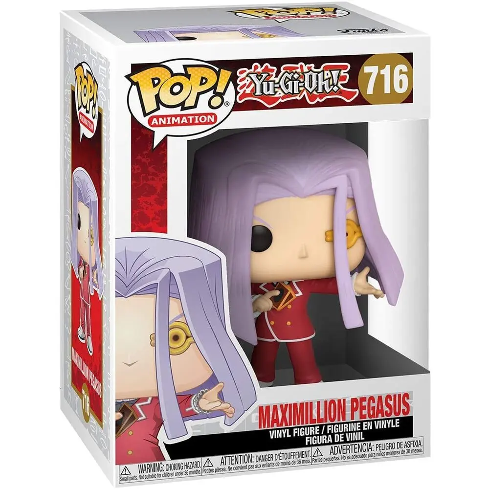 Yu-Gi-Oh! Pop! Animation Vinyl Figure Maximillion Pegasus 9 cm product photo