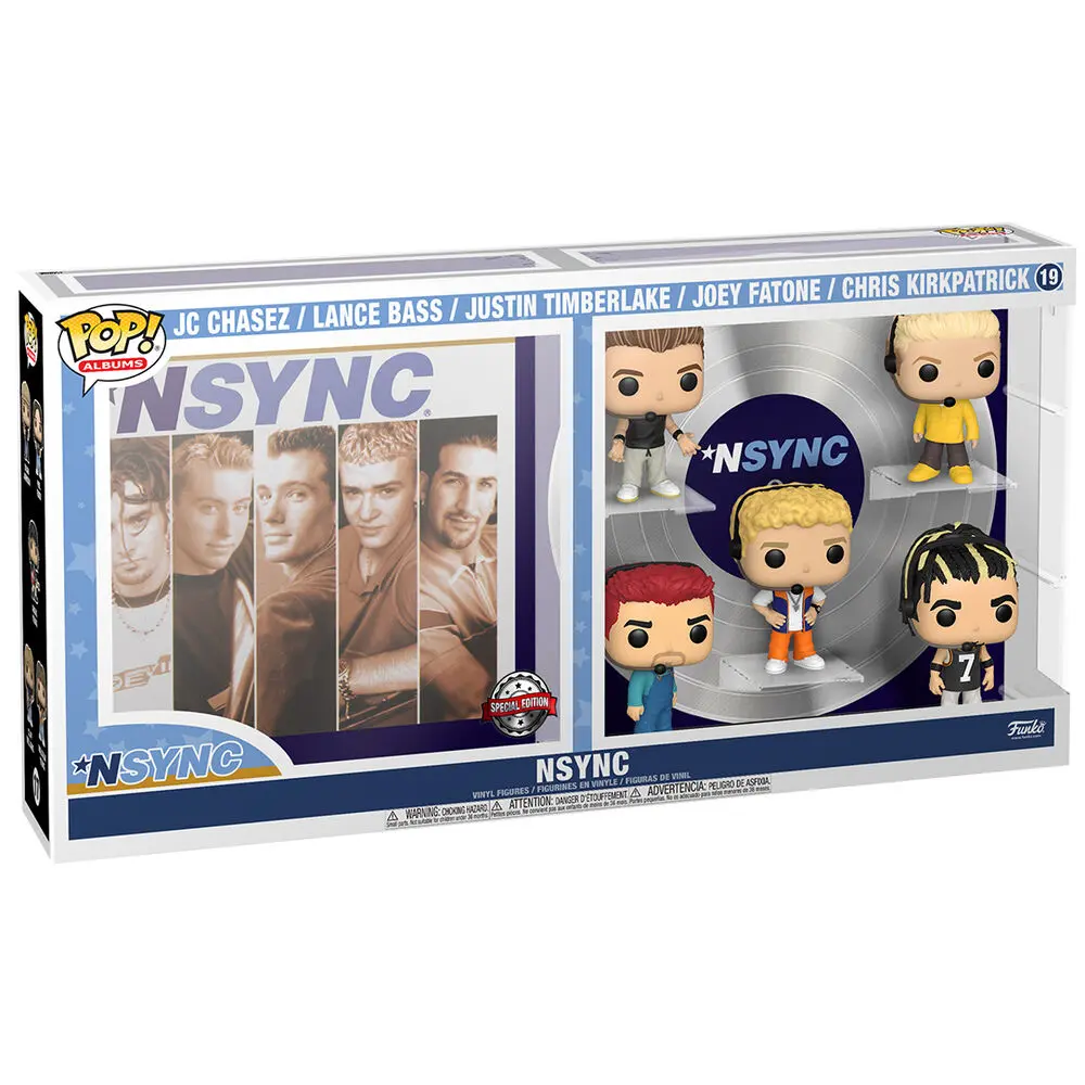 NSYNC POP! Albums Vinyl Figure 5-Pack NSYNC 9 cm termékfotó