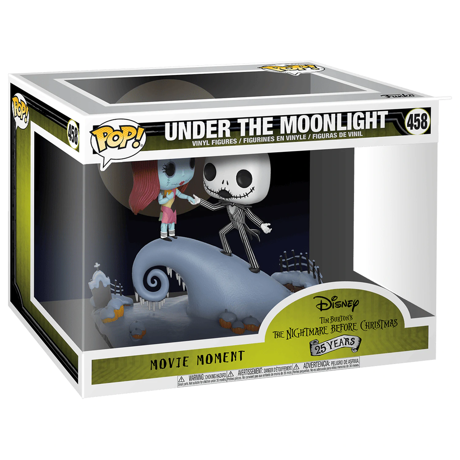 Nightmare before Christmas POP! Movie Moments Vinyl Bobble-Head 2-Pack Jack & Sally 9 cm product photo