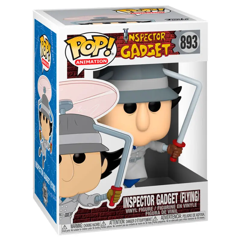 Inspector Gadget POP! Animation Vinyl Figure Inspector Gadget Flying 9 cm product photo