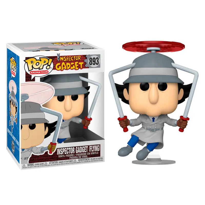 Inspector Gadget POP! Animation Vinyl Figure Inspector Gadget Flying 9 cm product photo