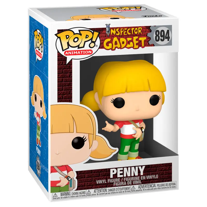 Inspector Gadget POP! Animation Vinyl Figure Penny 9 cm product photo