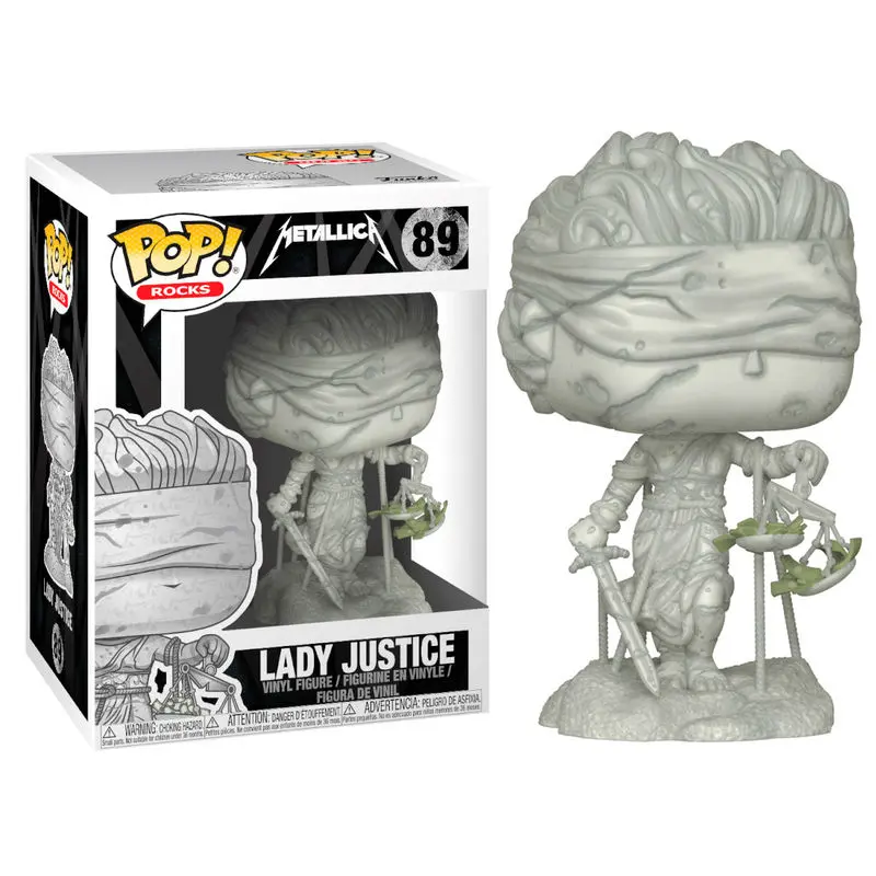 Metallica POP! Rocks Vinyl Figure Lady Justice 9 cm product photo