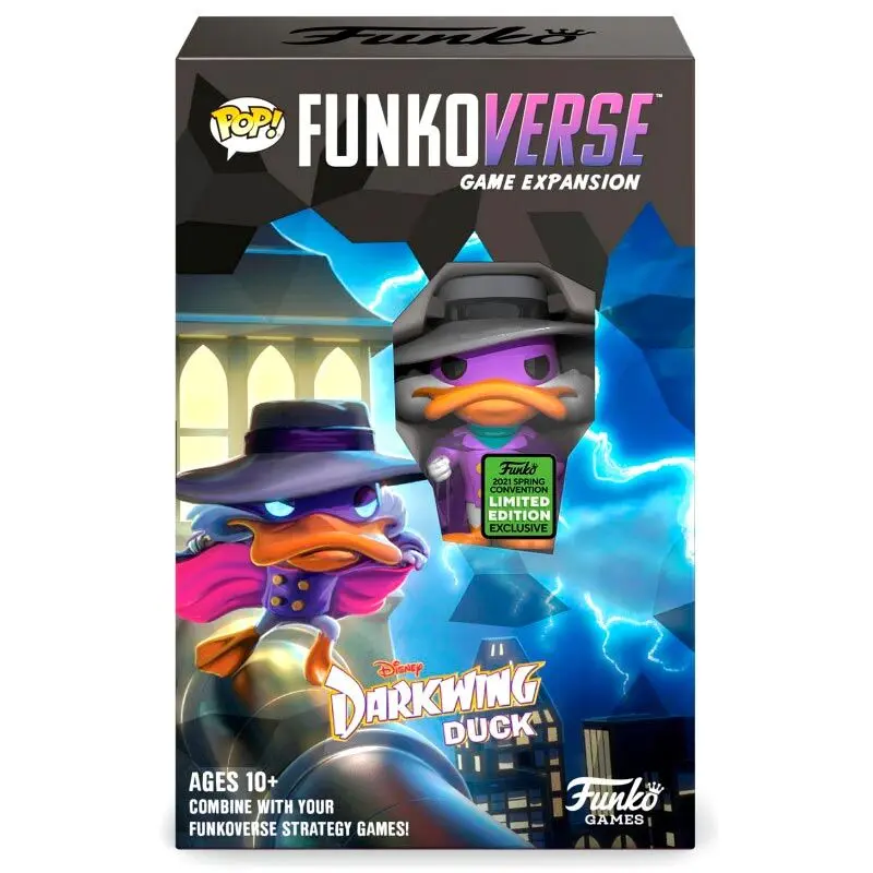 POP Funkoverse English board game Disney Darkwing Duck 1pc product photo