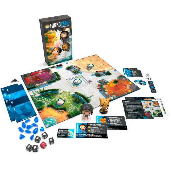 POP Funkoverse English board game DC Comics Wonder Woman 2ps product photo