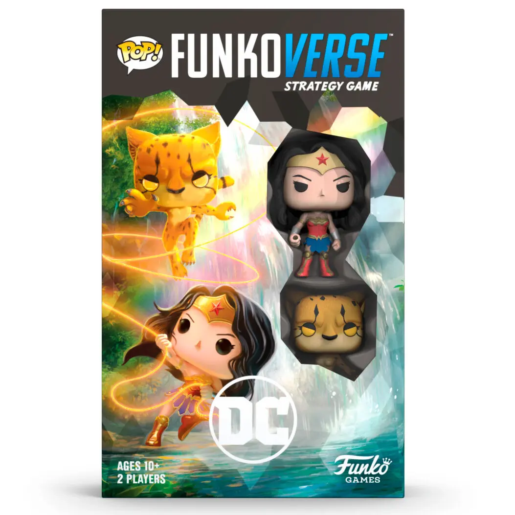 POP Funkoverse English board game DC Comics Wonder Woman 2ps product photo