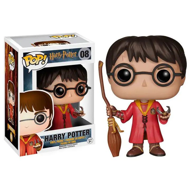 Harry Potter POP! Movies Vinyl Figure Harry Potter Quidditch 9 cm product photo
