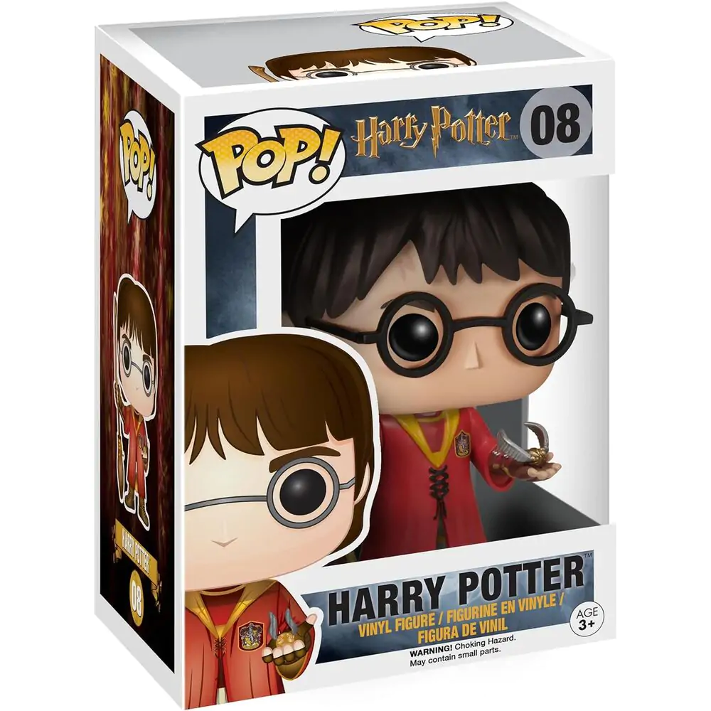 Harry Potter POP! Movies Vinyl Figure Harry Potter Quidditch 9 cm product photo