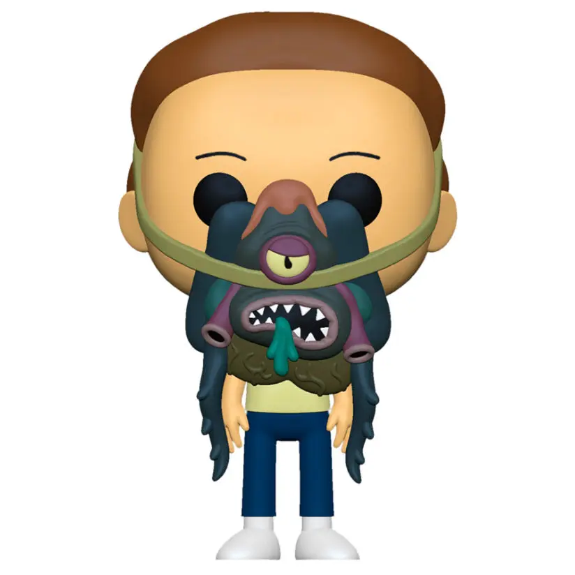 Rick &amp; Morty POP! Animation Vinyl Figure Morty w/ Glorzo 9 cm product photo