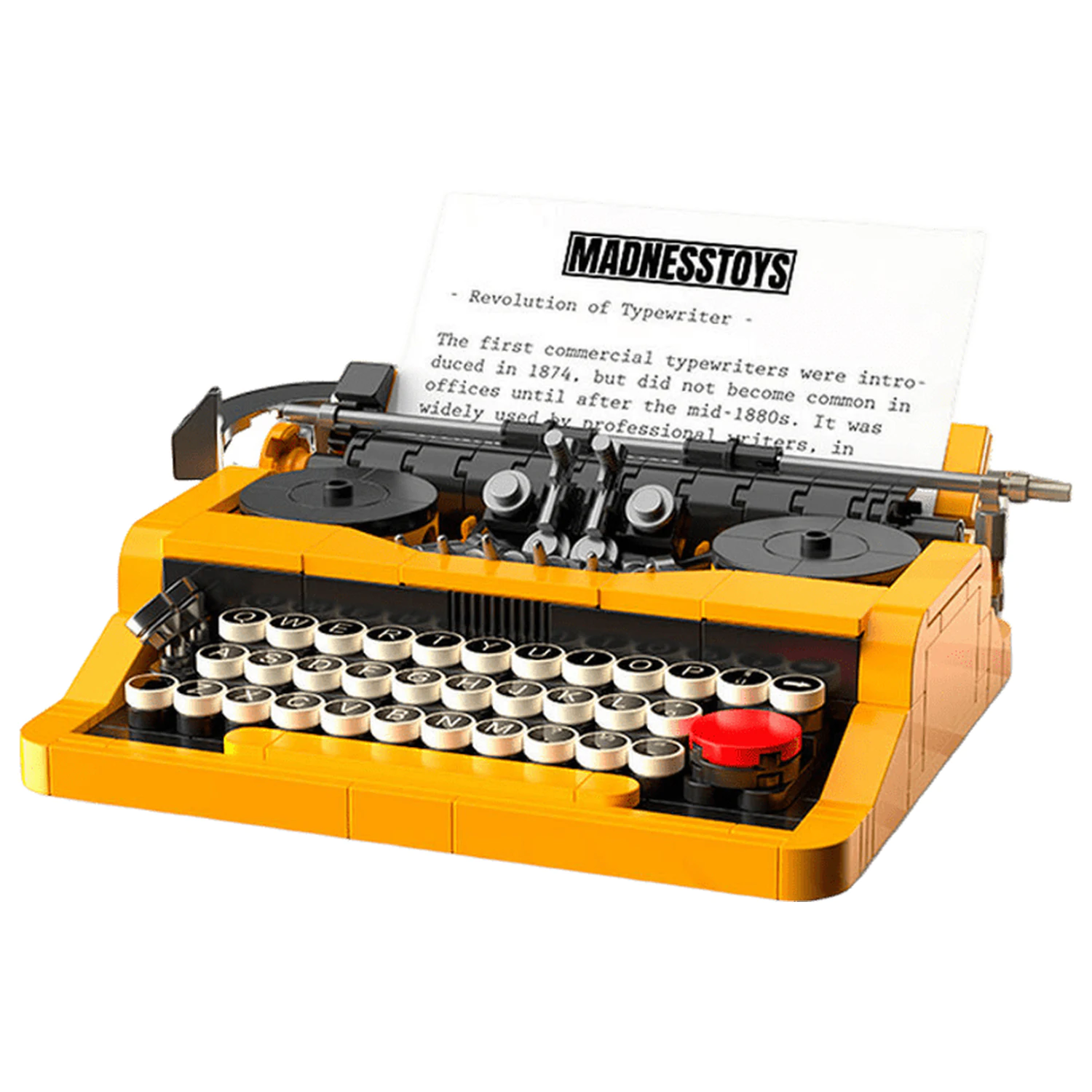 POP Series Construction Kit 1980 Typewriter 254pc product photo