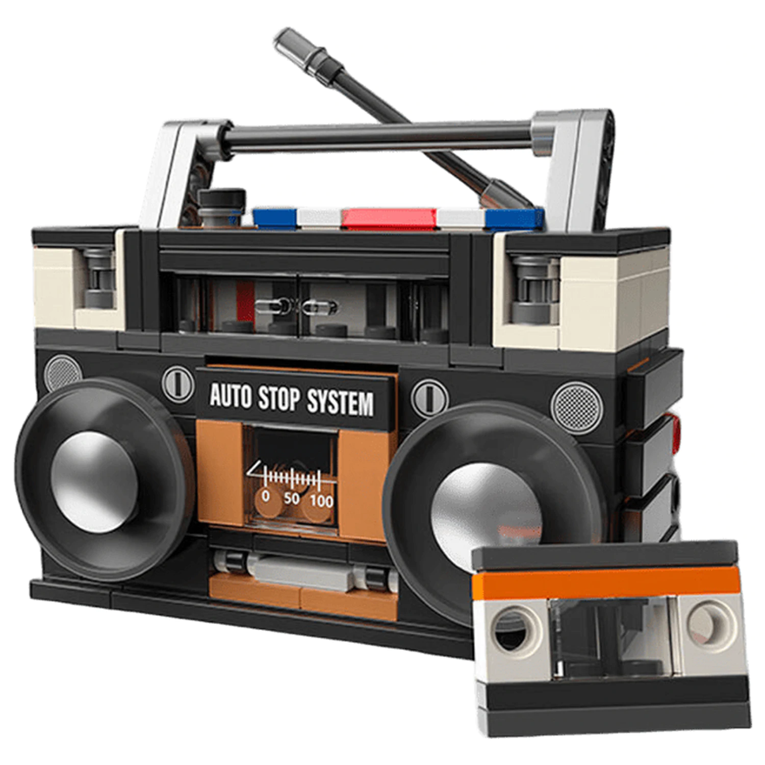 Pop Series Construction Kit 1988 Boombox Radio 168pc product photo