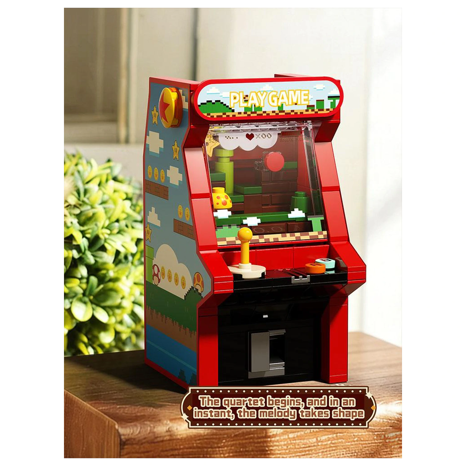 POP Series Construction Kit Arcade Machine 210 pcs product photo