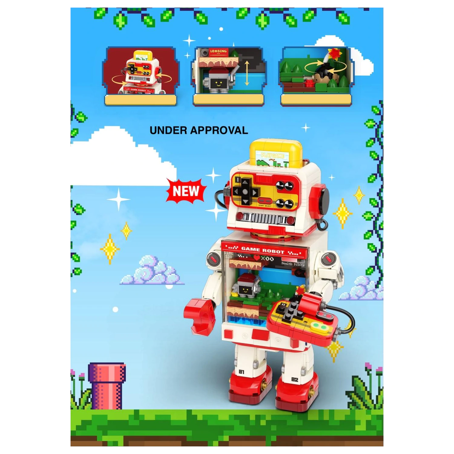 POP Series Construction Kit Game Robot product photo