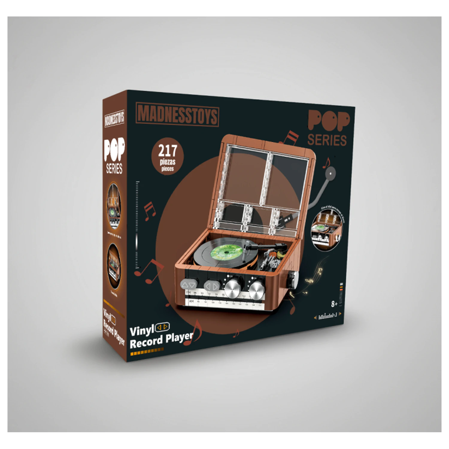 POP! Series Construction Kit Vinyl Record Player 217 pcs product photo