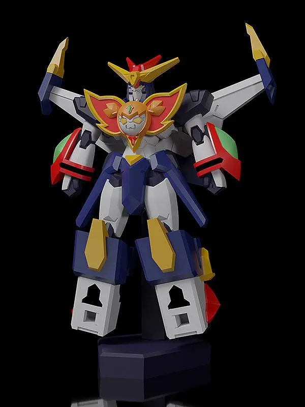 Pop Team Epic Season 2 Moderoid Plastic Model Kit Biggus McHugeGuy Combination Great Bari Bari Team Epic 17 cm product photo