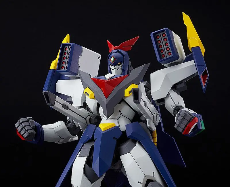 Pop Team Epic Season 2 Moderoid Plastic Model Kit Biggus McHugeGuy Combination Great Bari Bari Team Epic 17 cm product photo