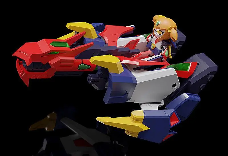 Pop Team Epic Season 2 Moderoid Plastic Model Kit Biggus McHugeGuy Combination Great Bari Bari Team Epic 17 cm product photo