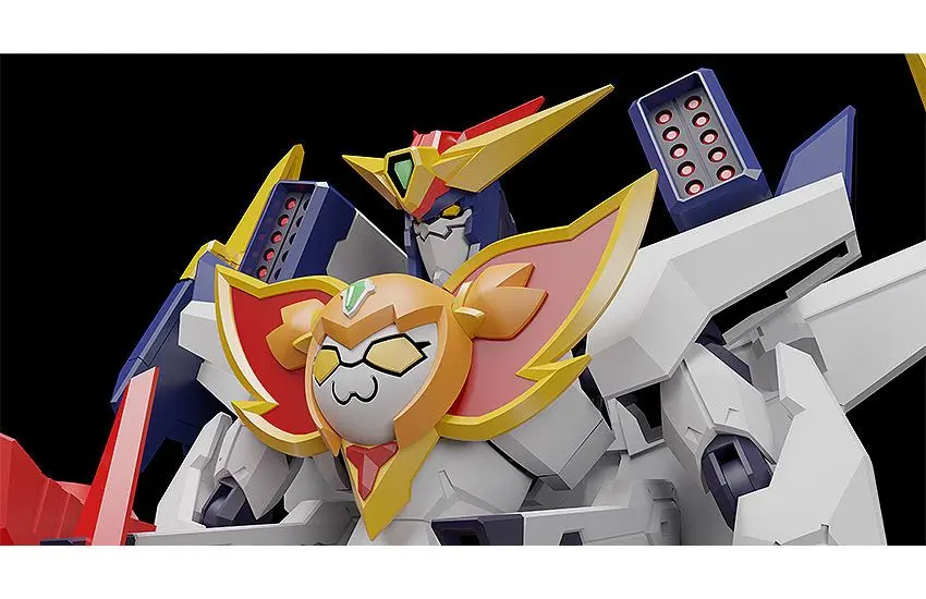 Pop Team Epic Season 2 Moderoid Plastic Model Kit Biggus McHugeGuy Combination Great Bari Bari Team Epic 17 cm product photo