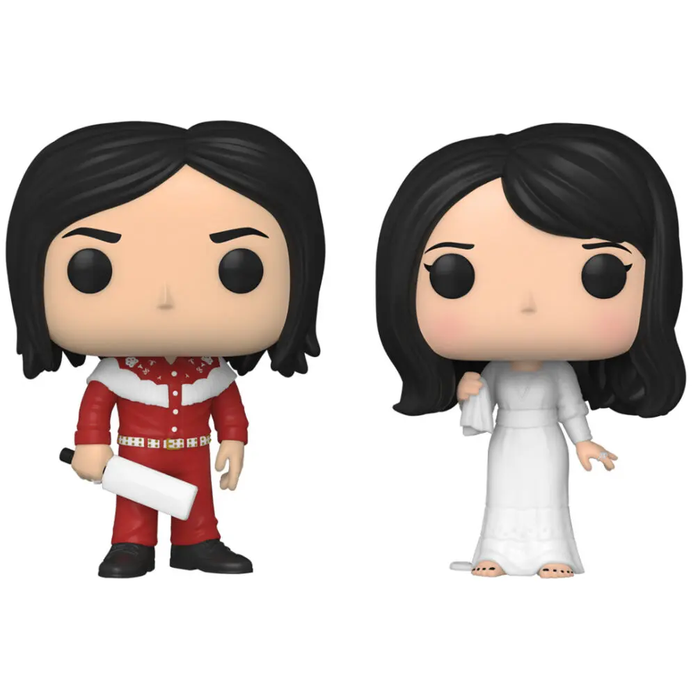 The White Stripes POP! Rocks Vinyl Figures 2-Pack Jack White & Meg White 9 cm termékfotó