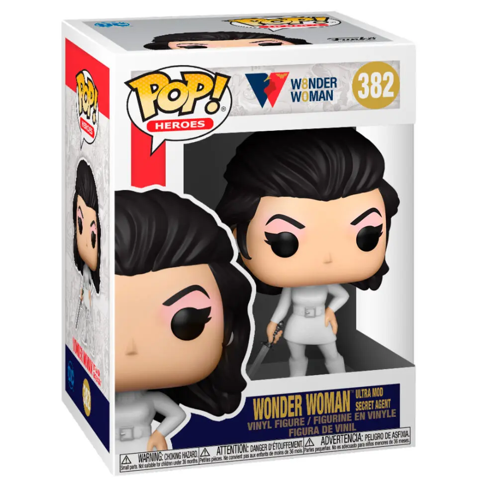 Wonder Woman 80th Anniversary POP! Heroes Vinyl Figure The New WW (1968) 9 cm product photo