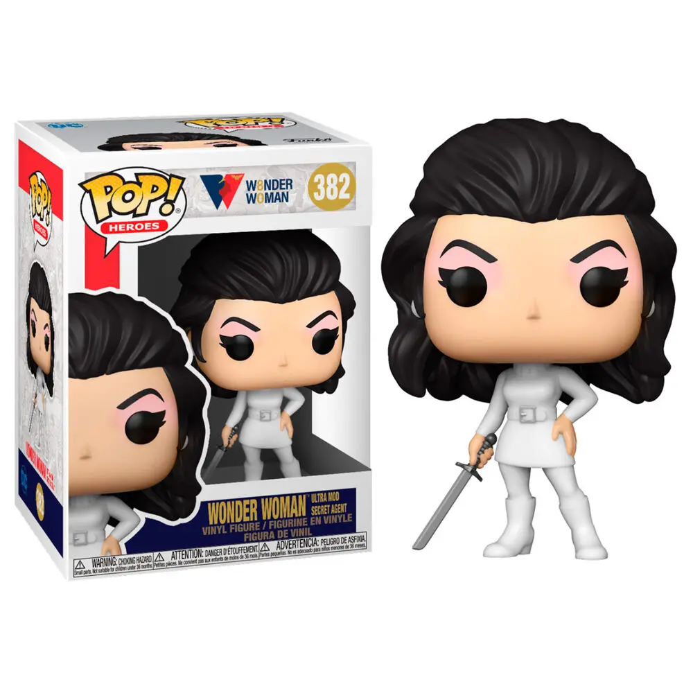 Wonder Woman 80th Anniversary POP! Heroes Vinyl Figure The New WW (1968) 9 cm product photo