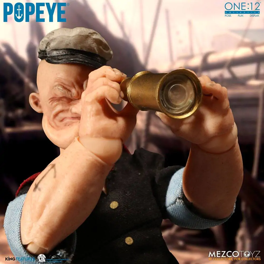 Popeye Action Figure 1/12 Popeye 14 cm termékfotó