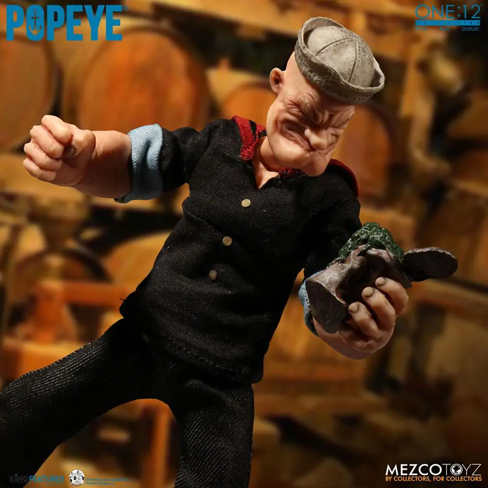 Popeye Action Figure 1/12 Popeye 14 cm termékfotó