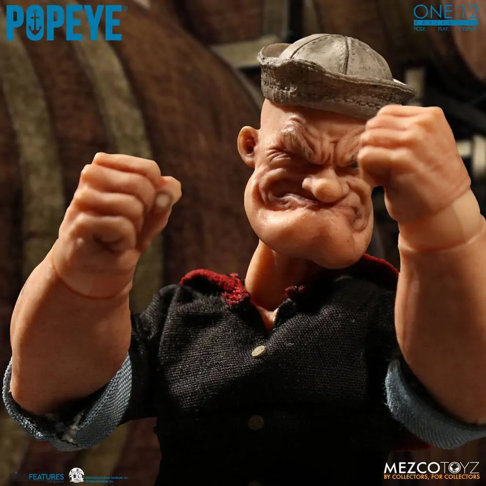 Popeye Action Figure 1/12 Popeye 14 cm termékfotó