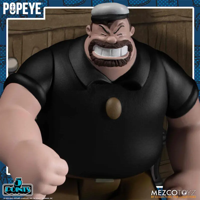 Popeye 5 Points Action Figures Deluxe Box Set 9 cm product photo