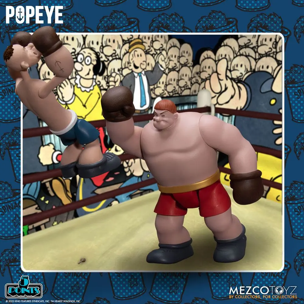 Popeye 5 Points Deluxe Figure Set Popeye & Oxheart 9 cm termékfotó