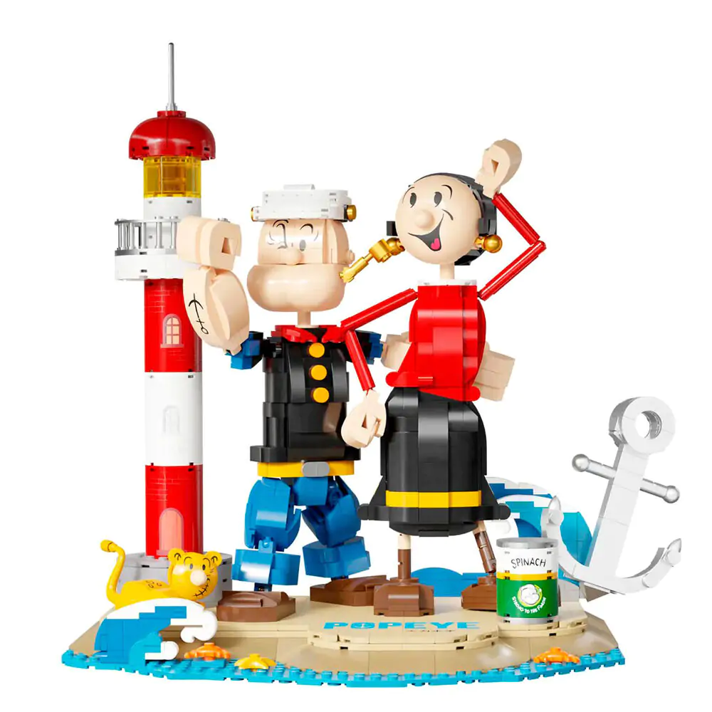 Popeye -  Popeye & Olivia Construction Kit 1500pcs product photo