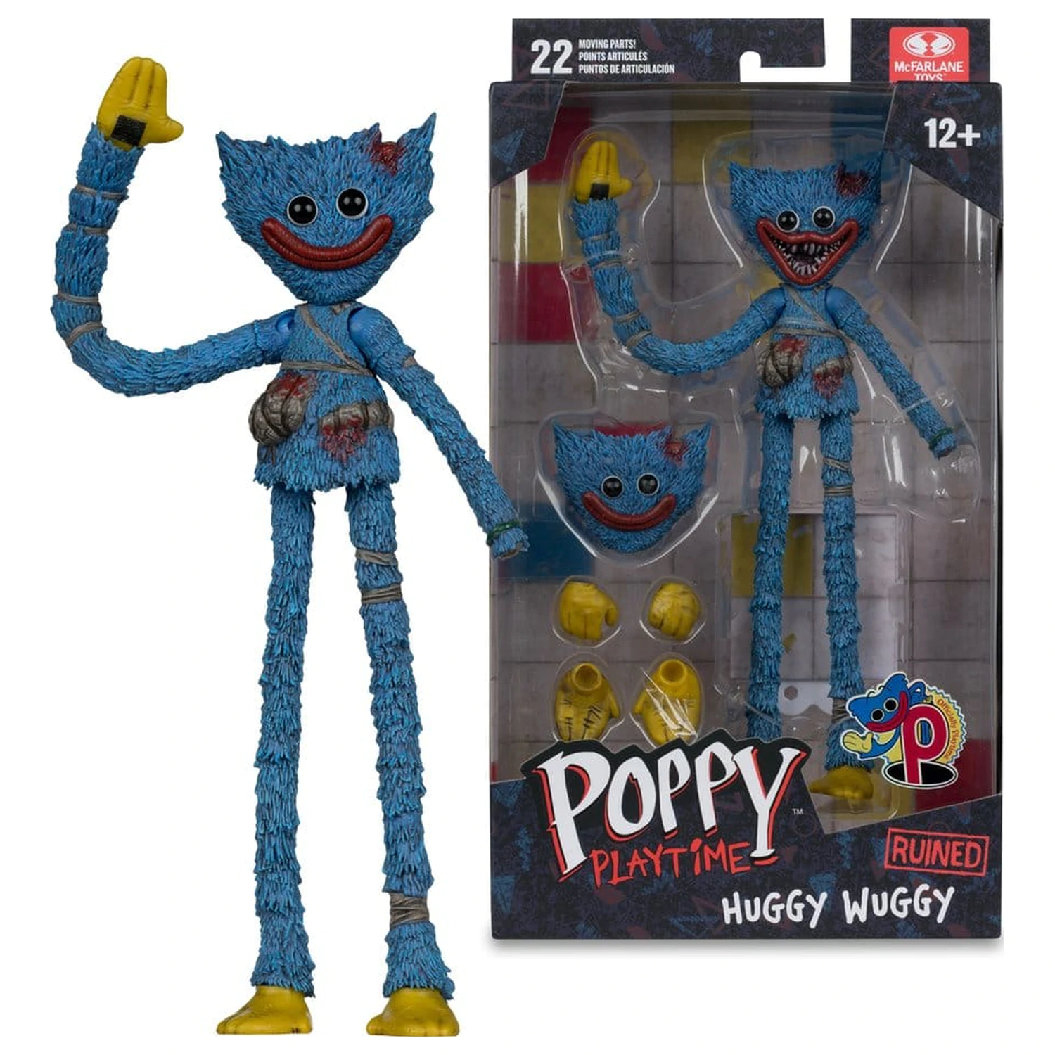 Poppy Playtime Action Figure Huggy Wuggy Ruined 19 cm product photo